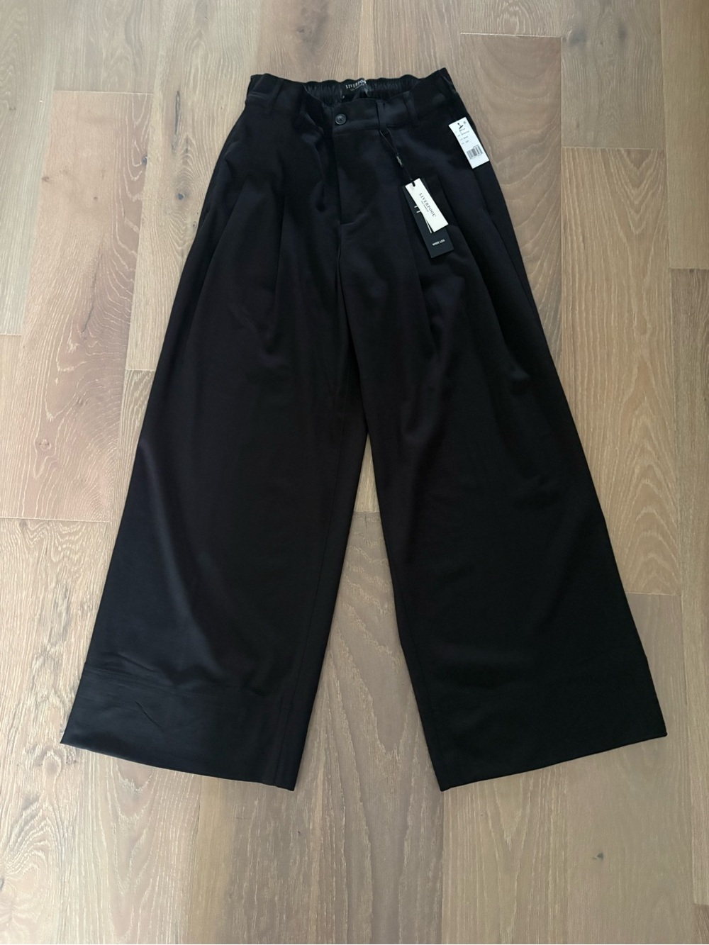 NWT Liverpool Black Wide-Leg Women’s Trousers